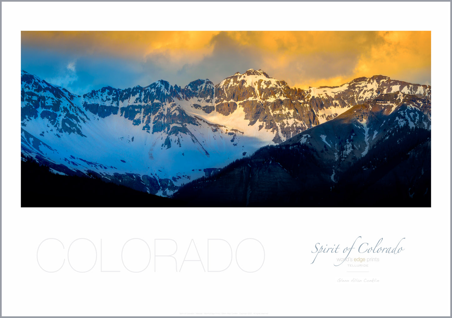 TELLURIDE / Premium Poster