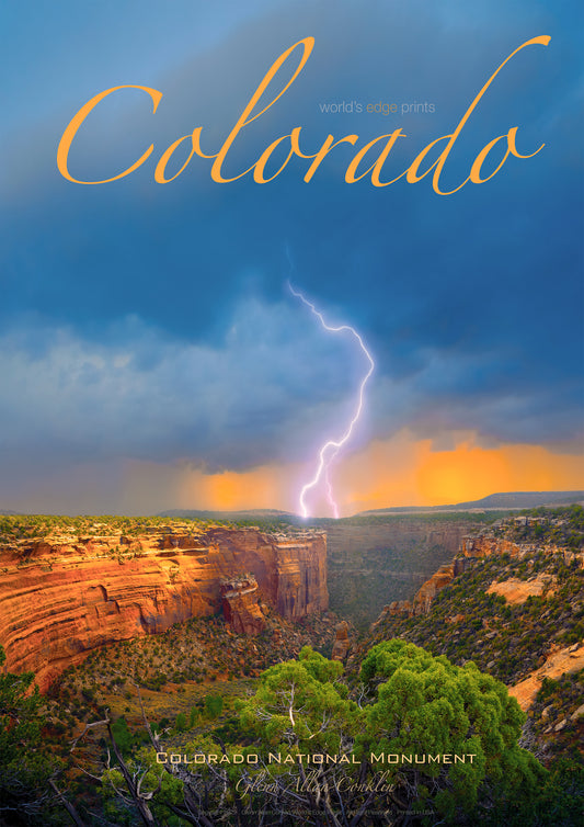 COLORADO NATIONAL MONUMENT / Premium Poster