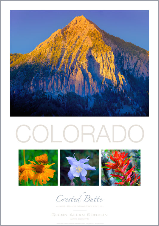 CRESTED BUTTE / Premium Poster