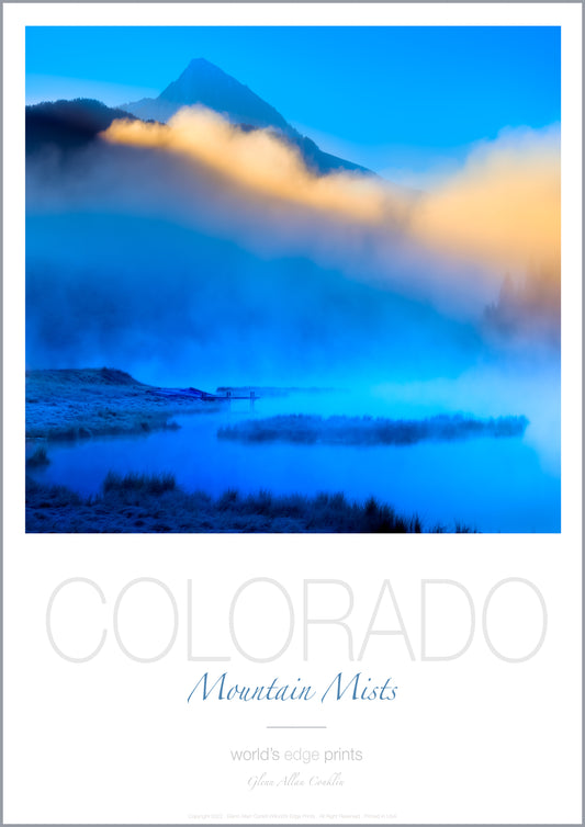 MOUNTAIN MISTS / Premium Poster