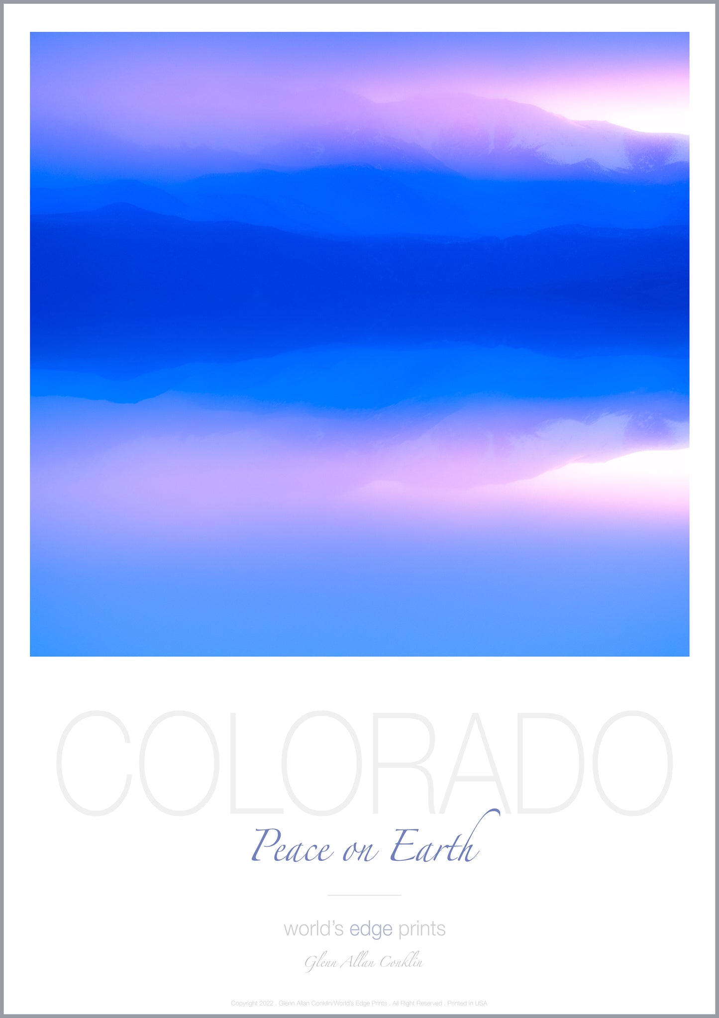 PEACE ON EARTH / Premium Poster